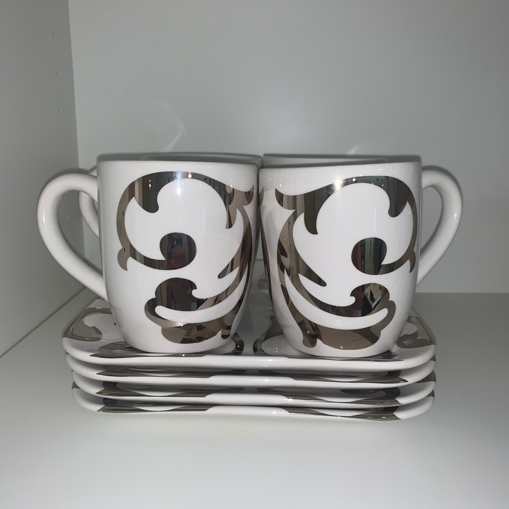 Red Envelope: Set of 4 mugs